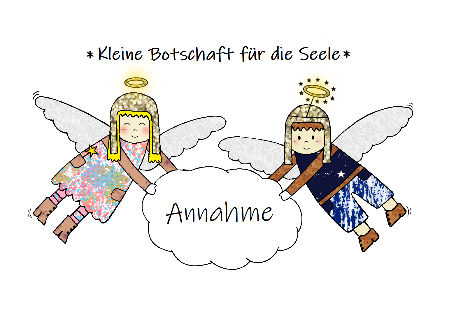 Kleine Botschaft für die Seele – Annahme | Der Lesekörbchenverlag